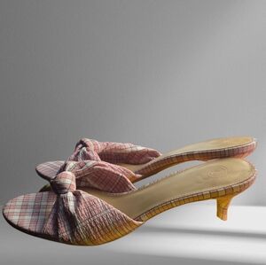 VTG Dusty Rose Pointed Toe Kitten Heels 🌸 Y2K Office Siren 90s Chic